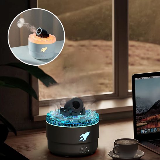 Diffuseur d'huiles essentielles avec variantes de lumière