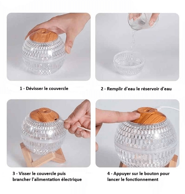 Diffuseur huile essentielle | CristalApaisante - Mon Secret Bien - être
