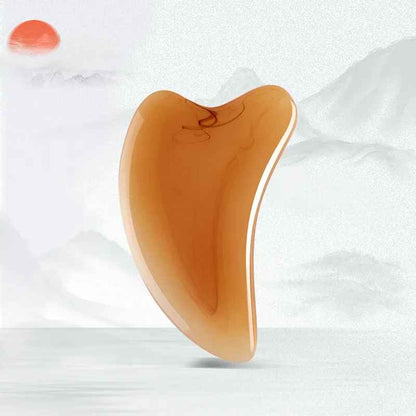 Gua Sha en Jade Naturel | SoinAncestral