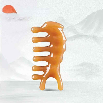 Gua Sha en Jade Naturel | SoinAncestral