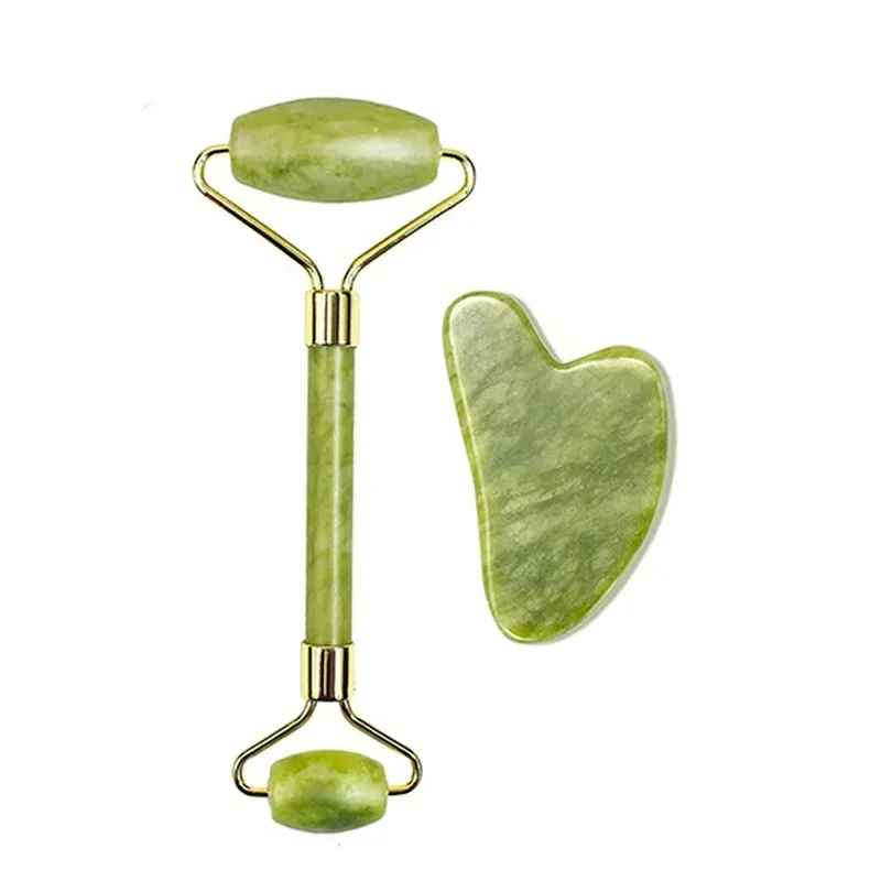 Gua sha visage en jade | NaturelAction - Mon Secret Bien - être