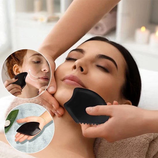 Pierre gua sha | Jade Éclat - Mon Secret Bien - être