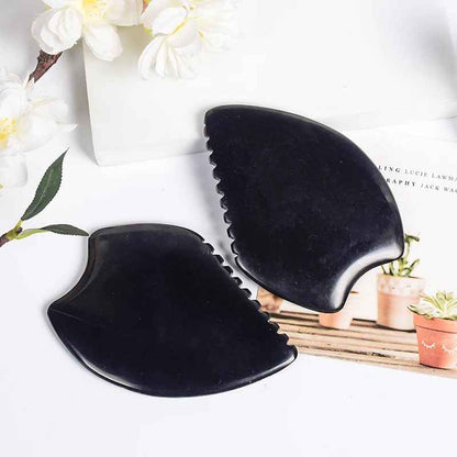 Pierre gua sha | Jade Éclat - Mon Secret Bien - être